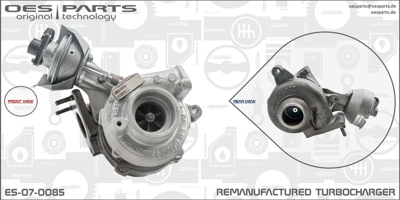 OES PARTS Kompressor,ülelaadimine ES-07-0085